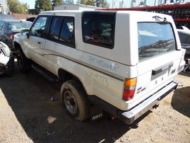 1989 TOYOTA 4RUNNER SR5 WHITE 3.0 MT 4WD Z19773